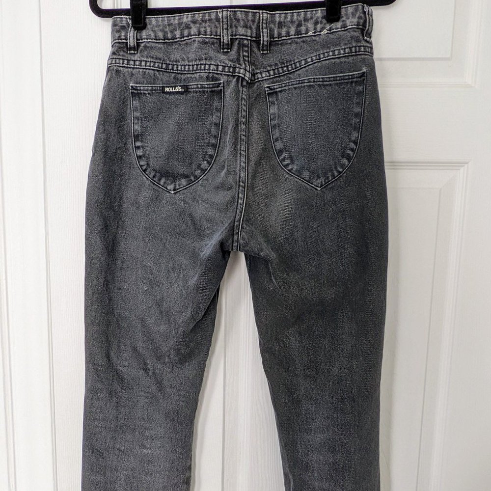 Rolla's Straight Jean, Dark Gray